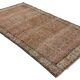 Turkish Anatolian Handmade Vintage Rug 302 cm x 177 cm