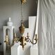 Classic 5-light gold chandelier
