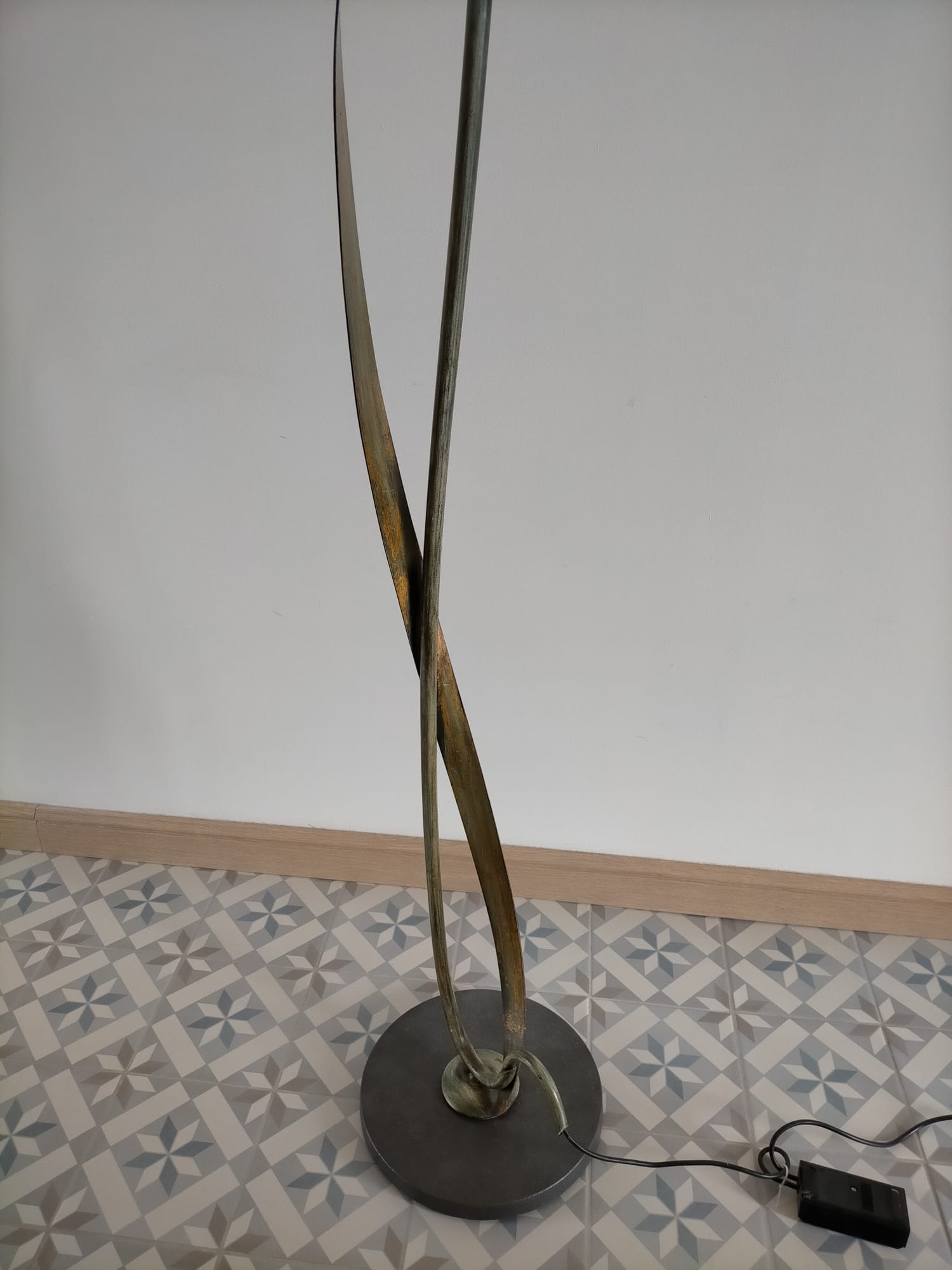 Floor lamp Masca Italy may flower designer Massimo Sacconi