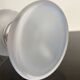 Vase cristal design diabolo années 80