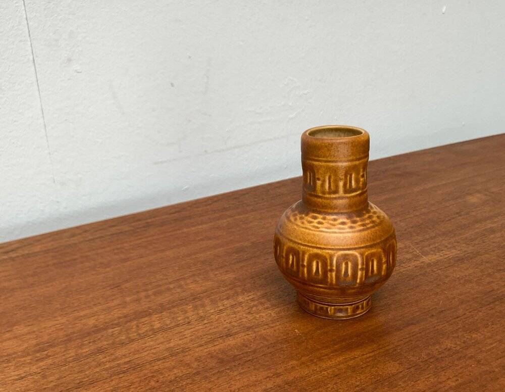 West German pottery vase by Scheurich, mid-century, 1960s.