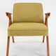 Mottled yellow Bunny chair