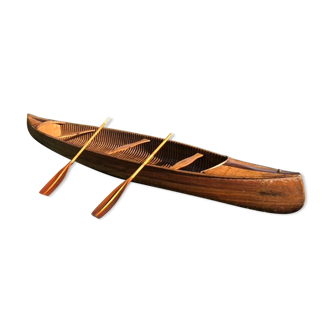 Wooden canoe kayak