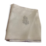Set of monogrammed towels N
