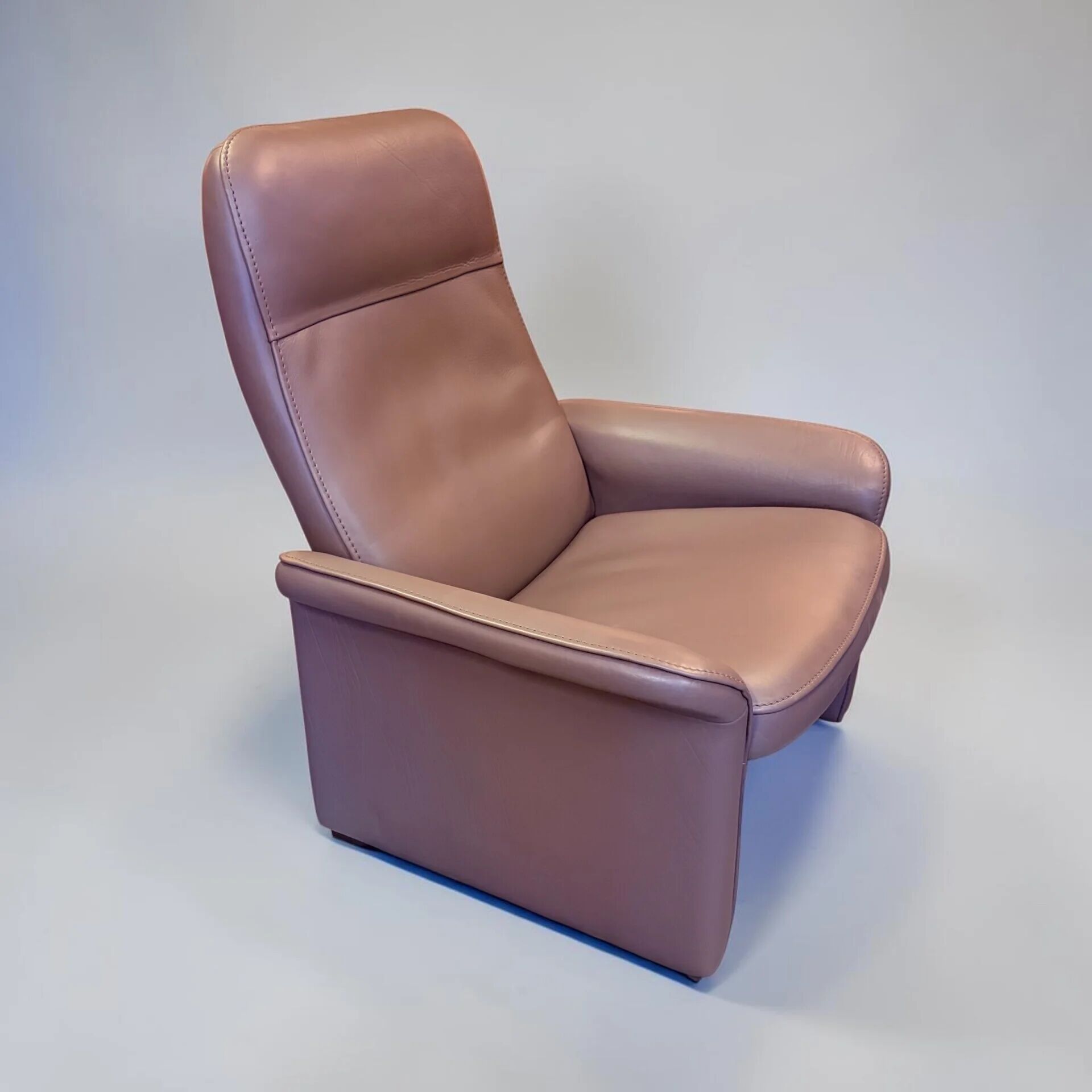 De Sede DS-50, Swiss, 1980s, taupe/grey leather