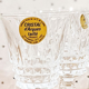10 vintage liquor glasses, Cristal d'Arques