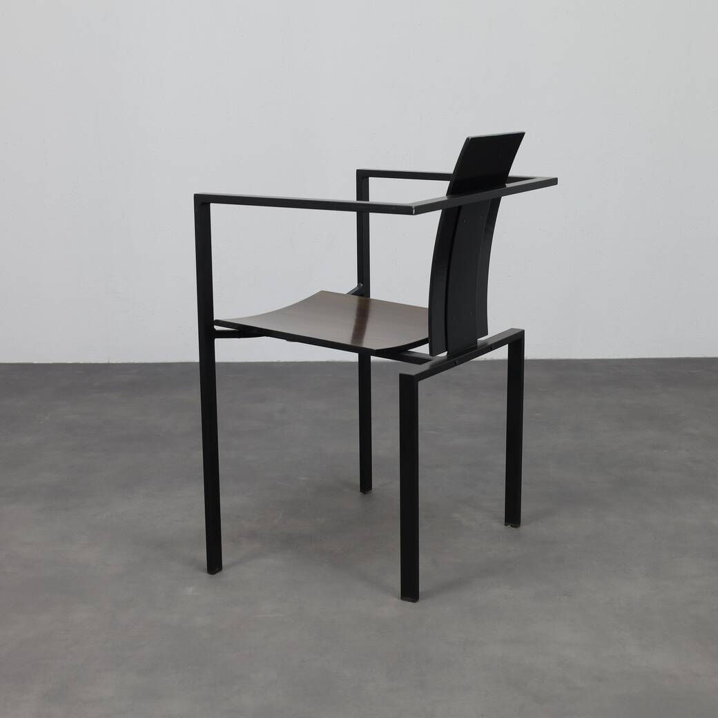 KFF – Karl Friedrich Förster Set of 4 Postmodern Dining Chairs, 1990s