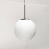 Suspended glass ball lamp by Peill & Putzler.