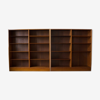 Bookshelves by Poul Hundevad for Carlo Jensen, 1960