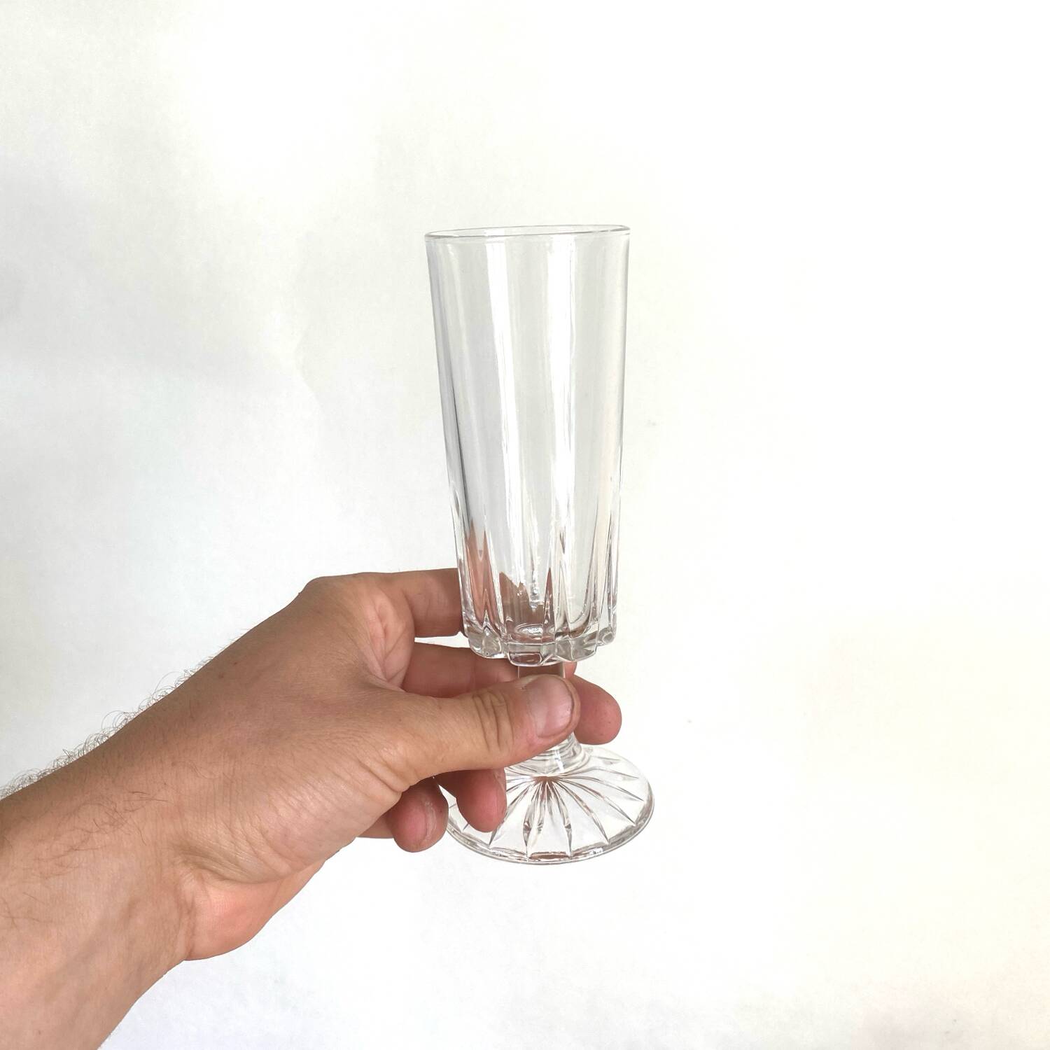 RCR champagne flutes model Zeus - crystal - vintage