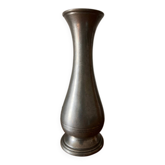 Vase soliflore étain