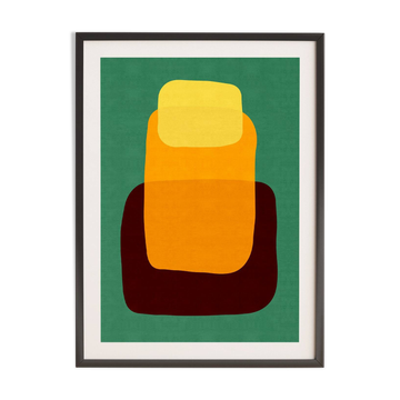 Abstract art print. (50x70cm).
