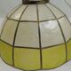 Suspension nacre /lustre /vintage