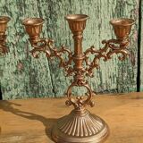 Pair of golden candlesticks