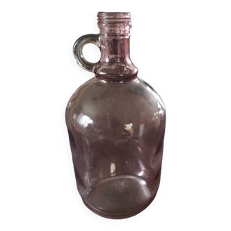 Old pink demijohn