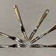 6 Cristofle snail forks