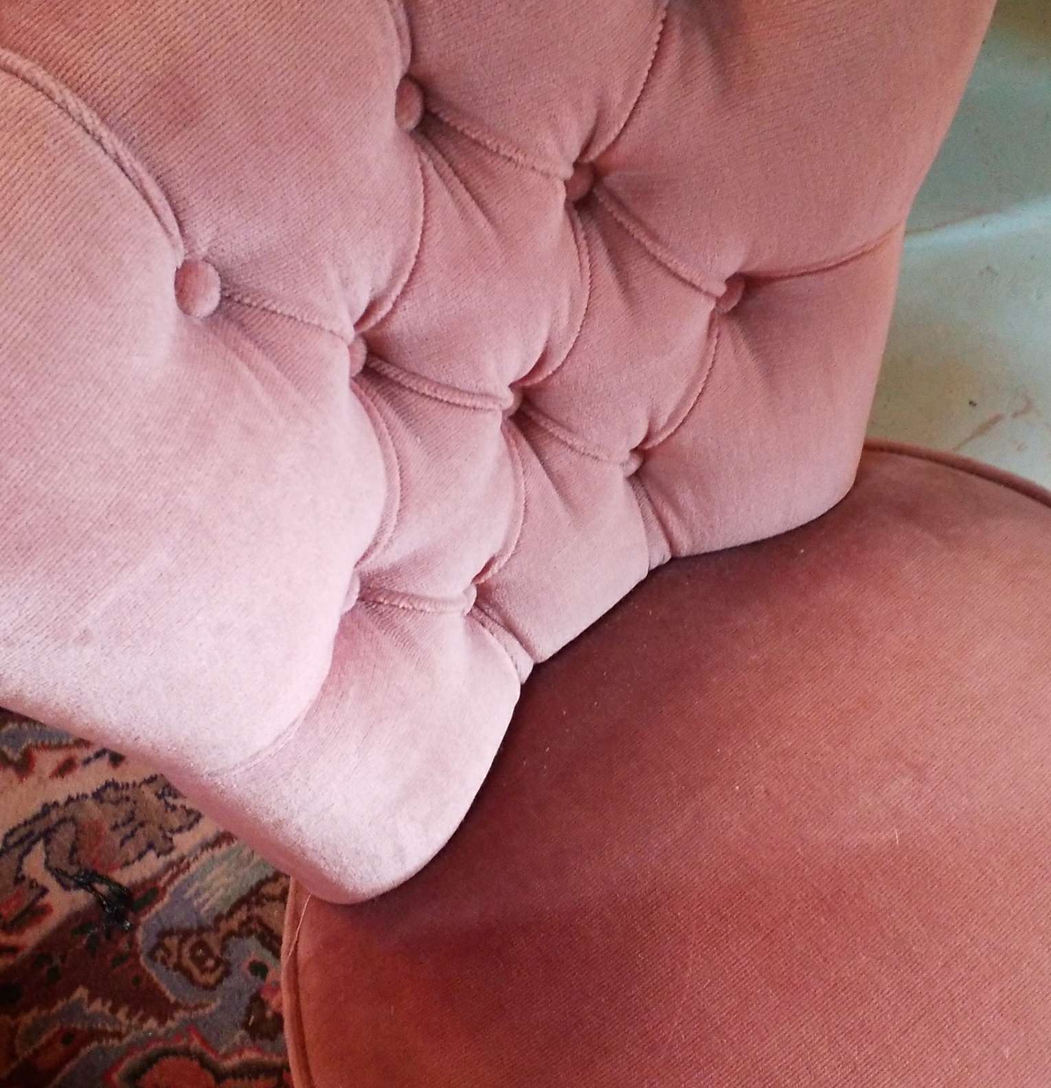 Pair of toad armchairs