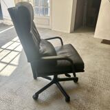 Executive desk by Guido Faleschini and armchair by Matteo Grassi