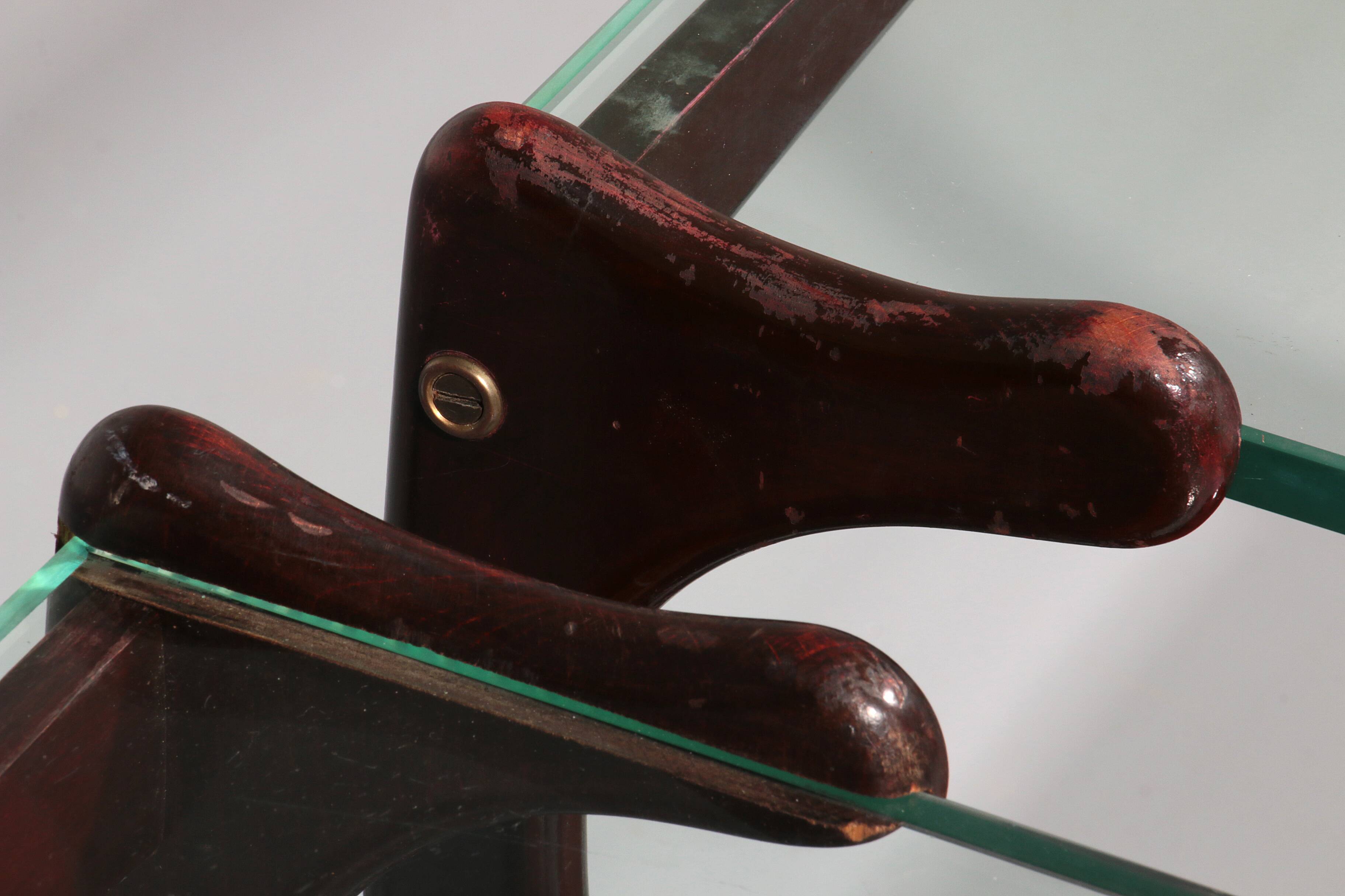 Tables d'appoint italiennes du milieu du siècle style Ico Parisi