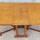 Folding table in beech from 1950