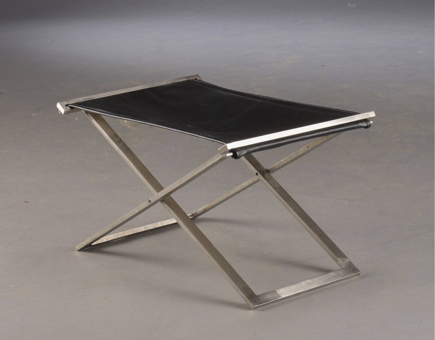 Vintage Folding Stool by Aage Christiansen – Scandinavian Design from the 1980s.
