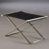 Vintage Folding Stool by Aage Christiansen – Scandinavian Design from the 1980s.