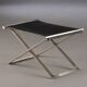 Vintage Folding Stool by Aage Christiansen – Scandinavian Design from the 1980s.
