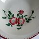 Large round, shallow earthenware dish, sarreguemines, epernay pattern