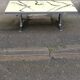 Vintage chrome and bakelite coffee table