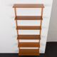 Preben Sorensen Danish teak mid century shelves by PS system Randers, 1960s