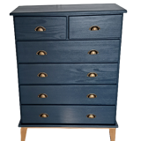 Rød Sødgren chest of drawers blue glove 4