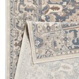 Tapis d'orient beige et bleu 160x230 cm kama