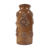 High relief vase