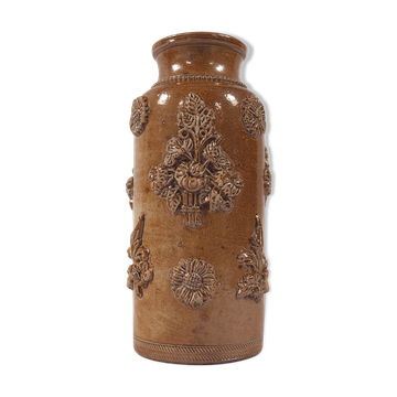 High relief vase
