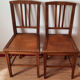 Set of chairs Luterma walnut