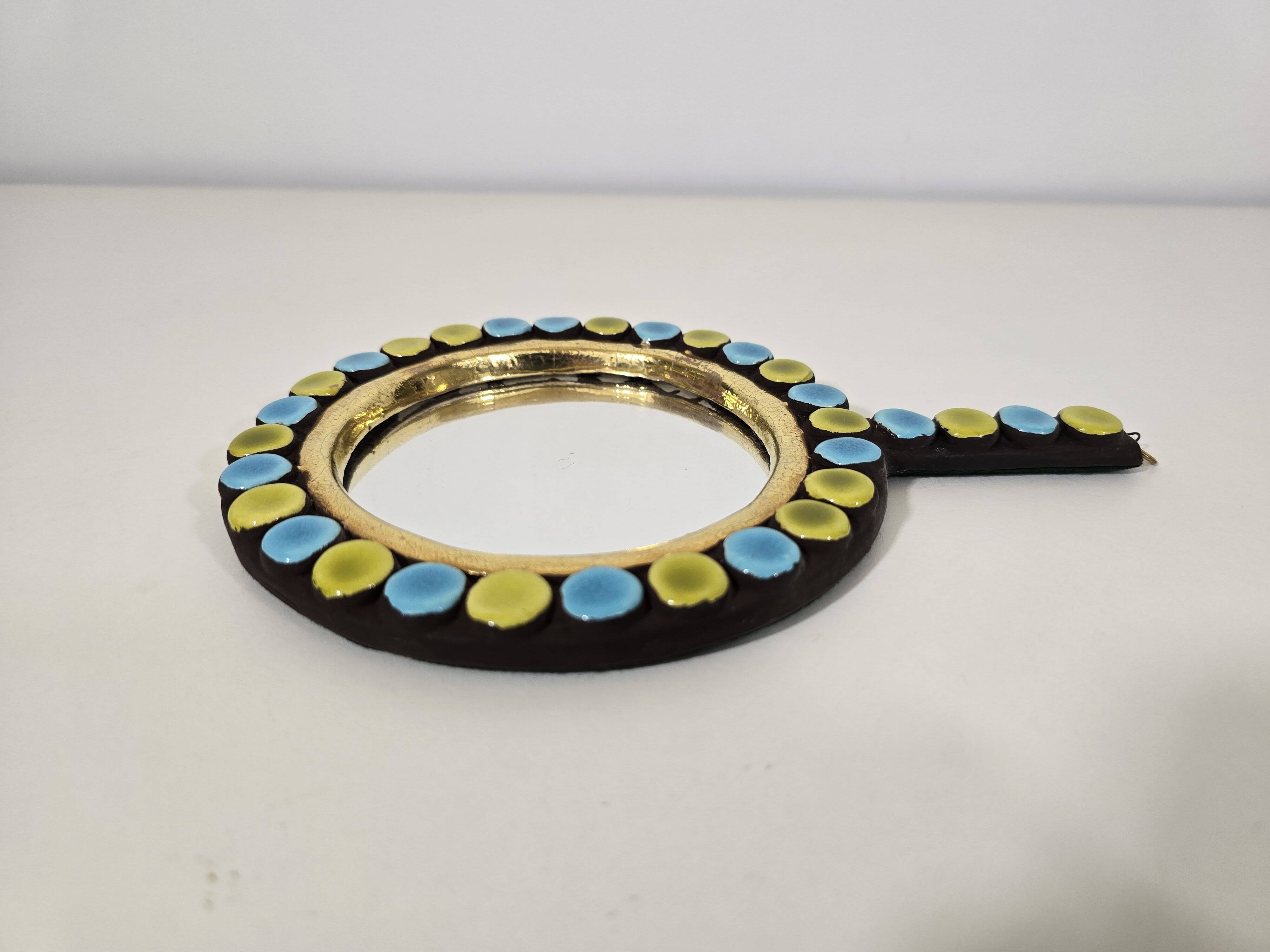 Hand mirror "Cléo" – Mithé Espelt, 1950s