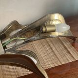 Lily leaf wall lamp