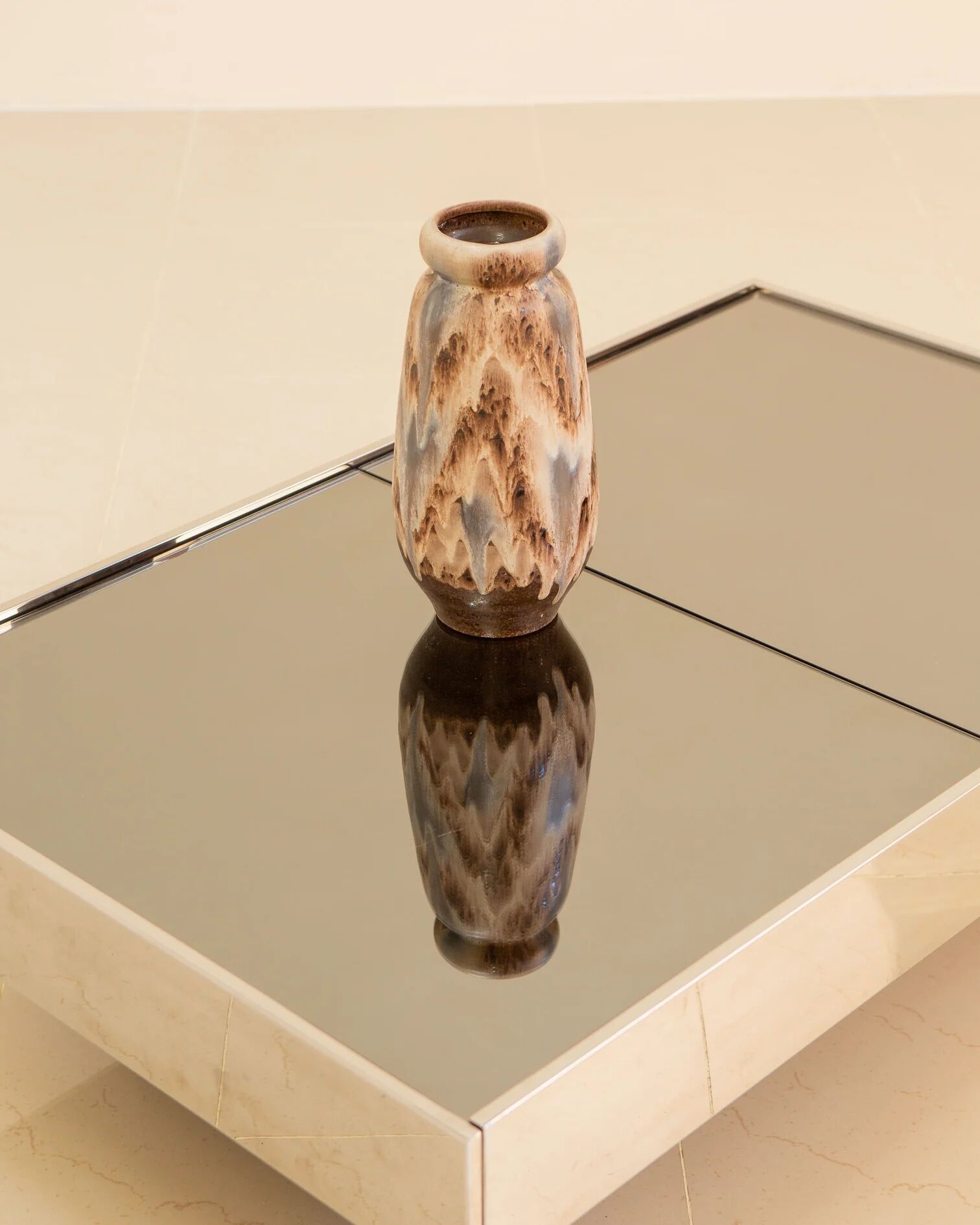 "Bar" coffee table by Willy Rizzo for Cidue 70's