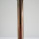 Pair of Scandinavian candlesticks brass vintage steel
