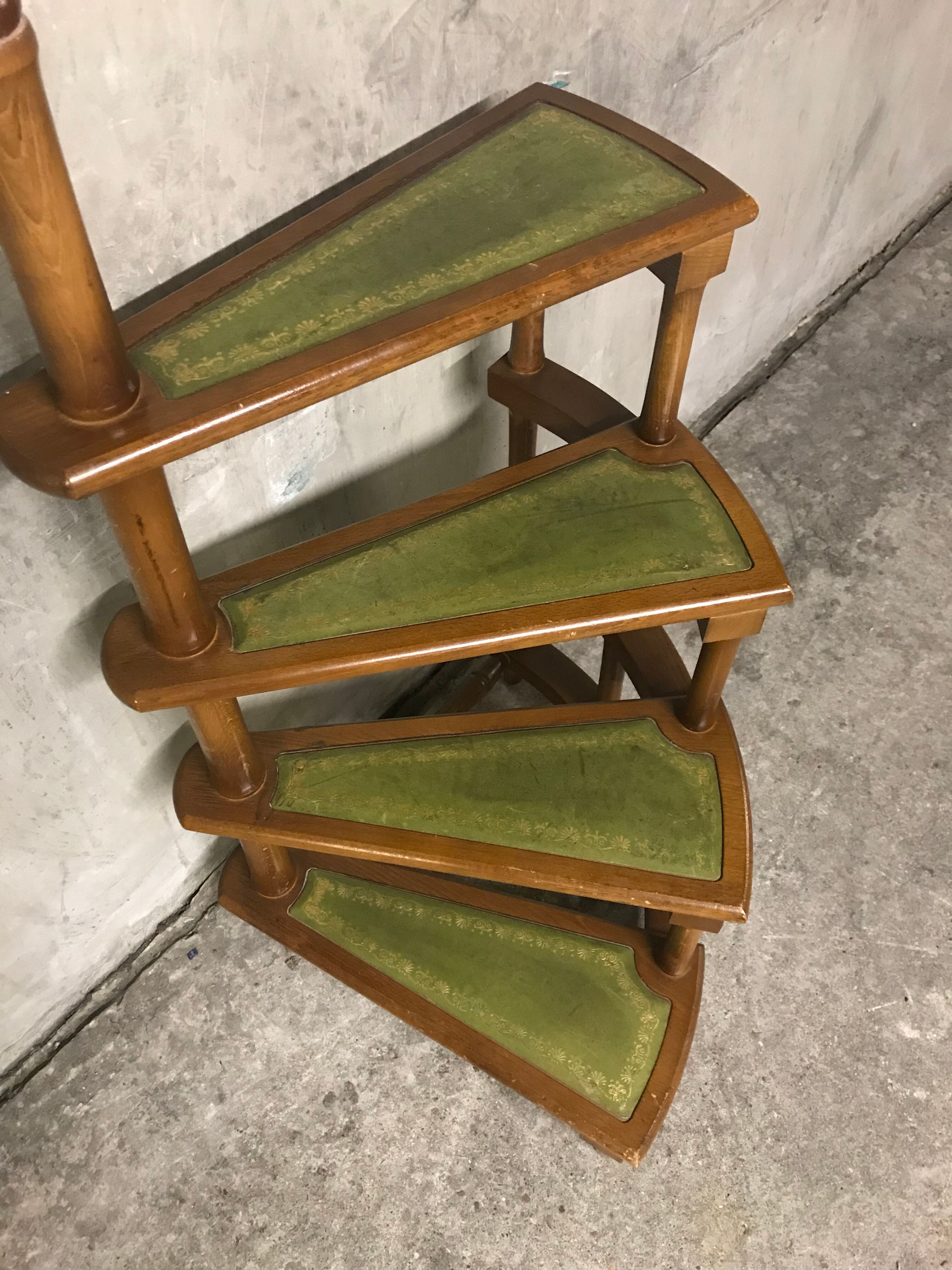 English library stairs