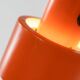 "Skala" orange wall lamp by Jo Hammerborg