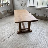 2m elm monastery table