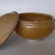 Covered bowl in Marais sandstone
