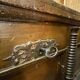 17th-century carved oak antique chest