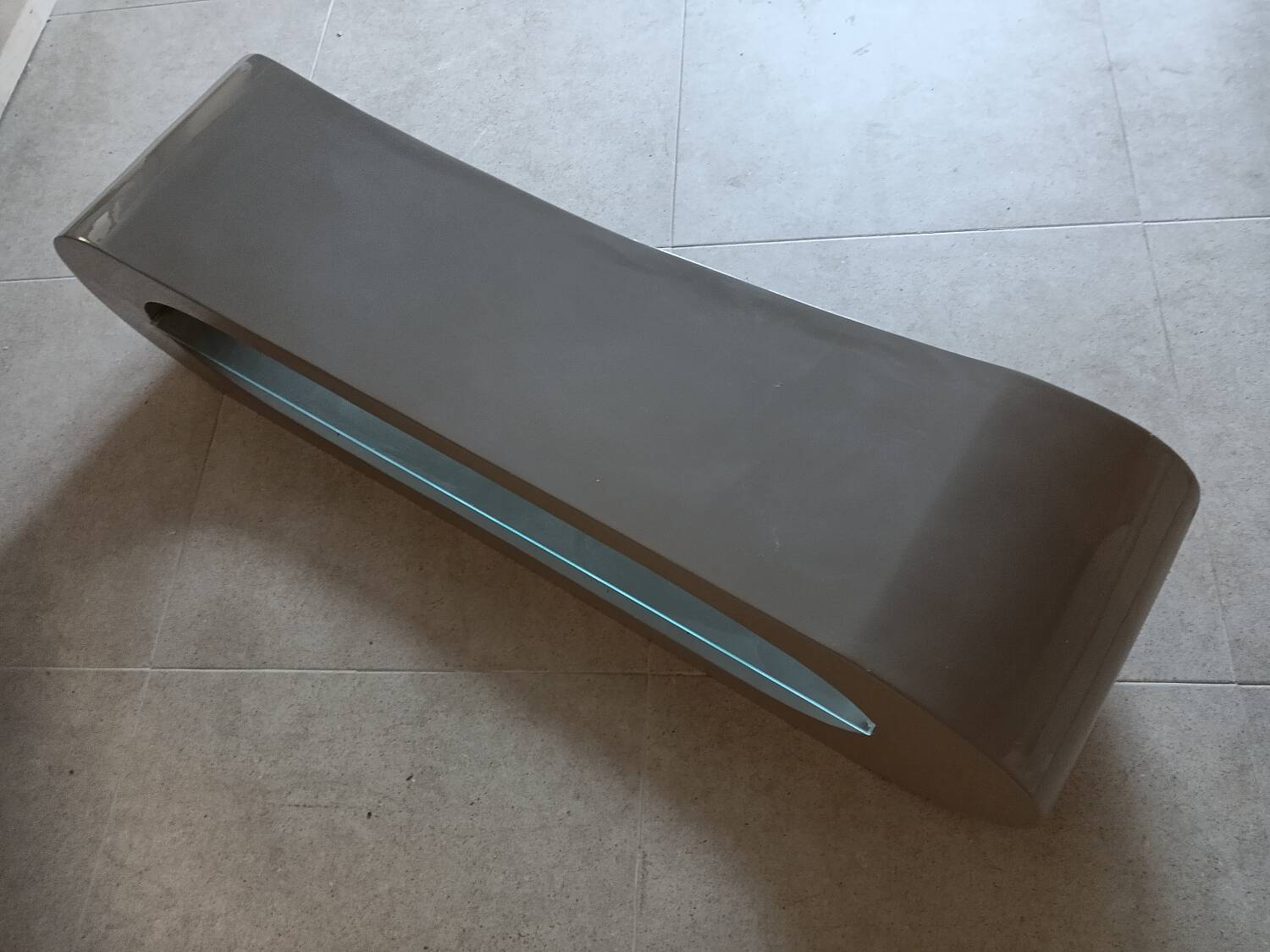 Design milanode grey tv stand