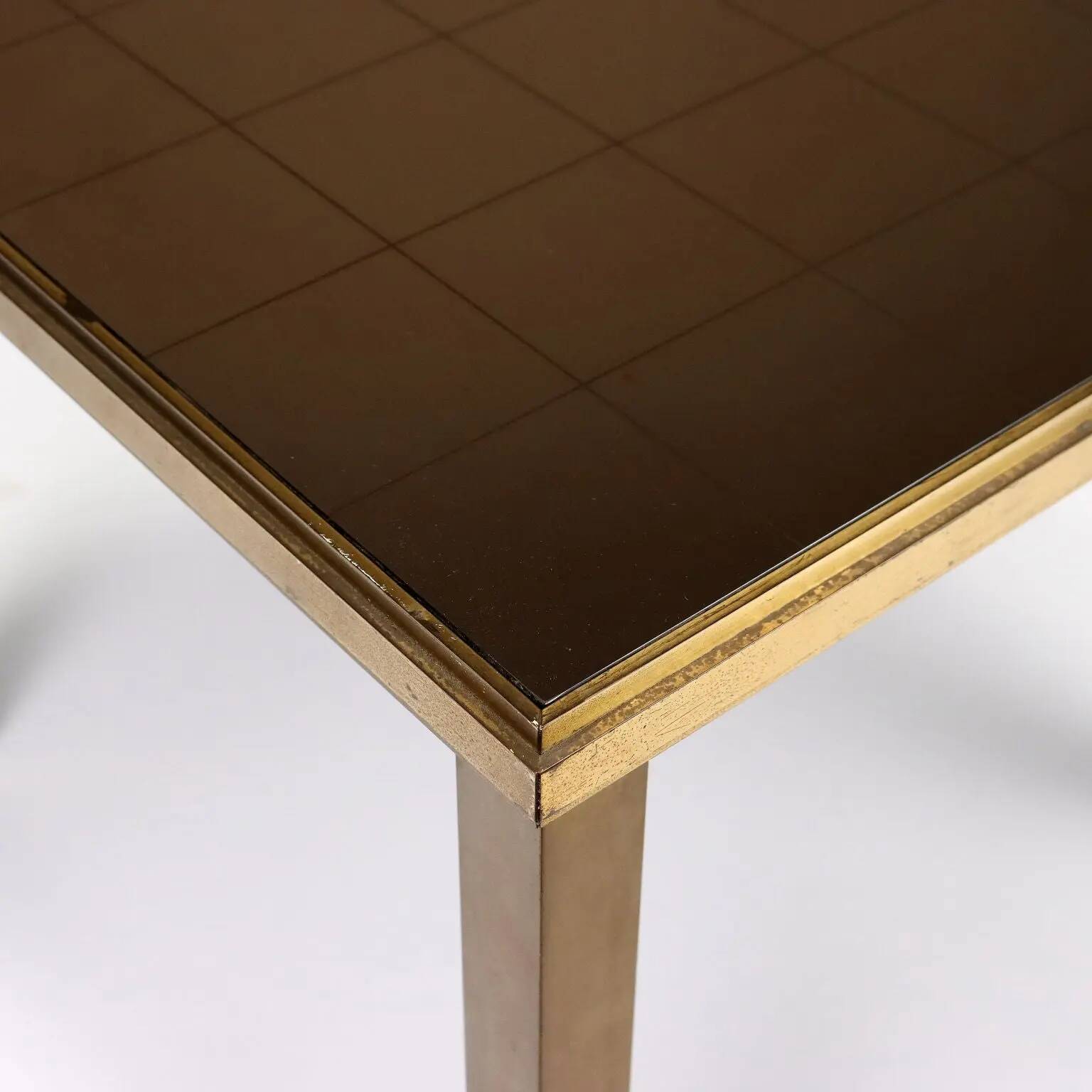 Glass coffee table, Italy, 1970s-1980s