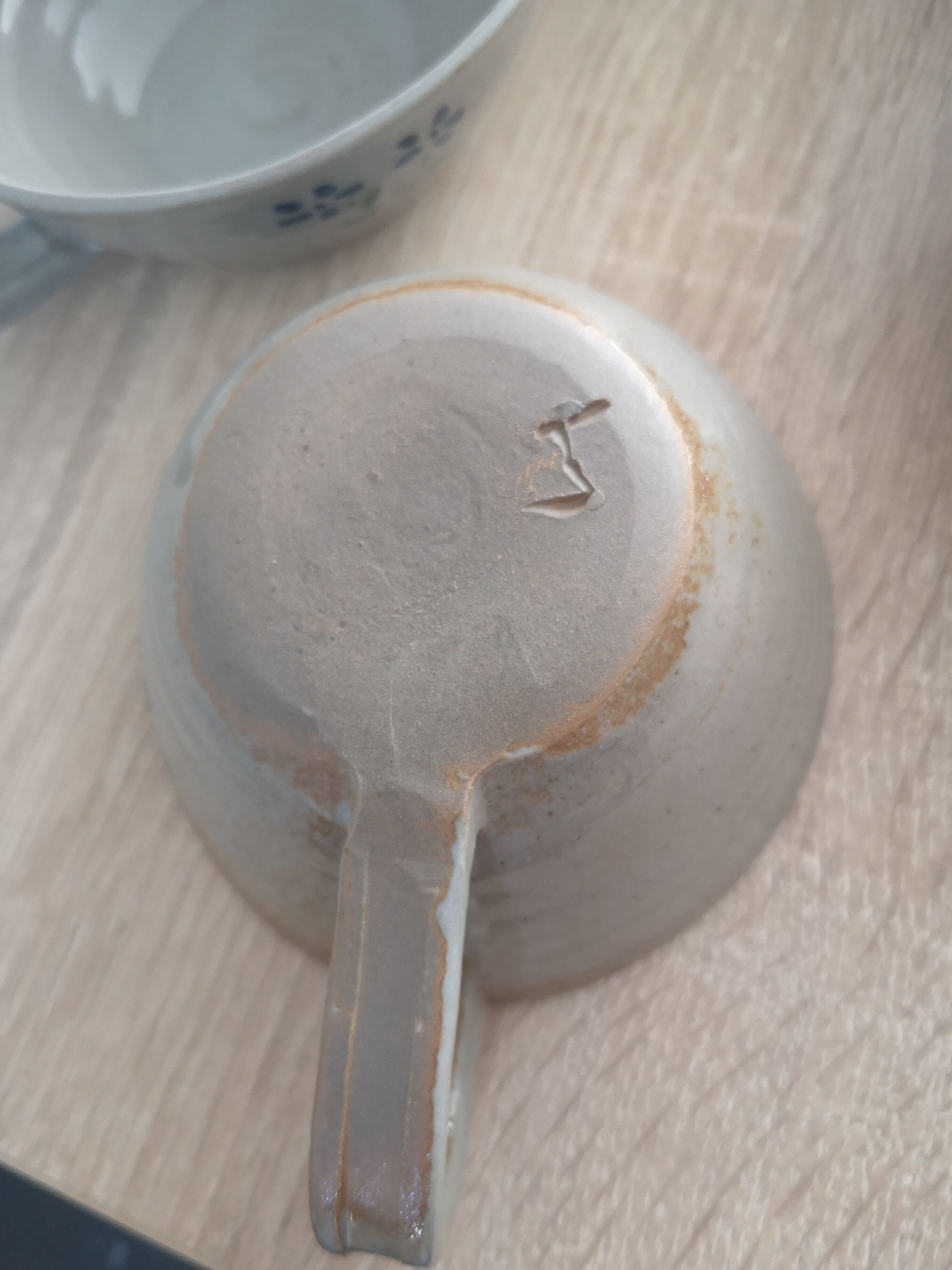 1 lot of 5 Vintage glasses sandstone cups