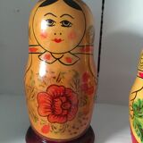 Vintage Russian nesting dolls