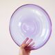 Grande coupe en verre violette 1970