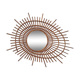 Mirror comet in rattan